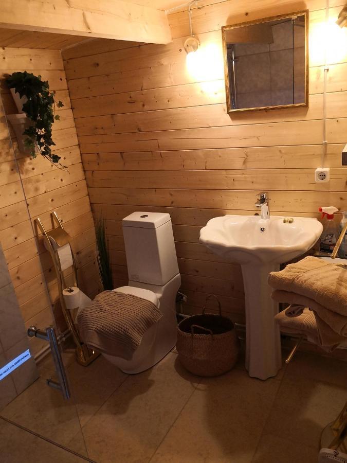 25 Qm Holz Bungalow, Garten-Grill, Gehoben, Optimiert, Massivholzbett Scharbeutz Extérieur photo