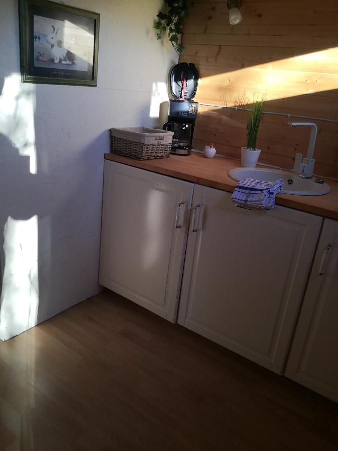 25 Qm Holz Bungalow, Garten-Grill, Gehoben, Optimiert, Massivholzbett Scharbeutz Extérieur photo