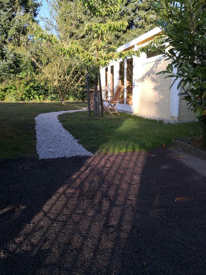 25 Qm Holz Bungalow, Garten-Grill, Gehoben, Optimiert, Massivholzbett Scharbeutz Extérieur photo
